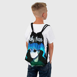 Рюкзак-мешок Sally Face: Light Silhouette, цвет: 3D-принт — фото 2