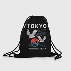 Рюкзак-мешок Tokyo, цвет: 3D-принт