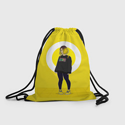 Рюкзак-мешок Tessa: Yellow Fashion, цвет: 3D-принт