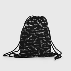 Рюкзак-мешок Sally Face: Black Pattern, цвет: 3D-принт