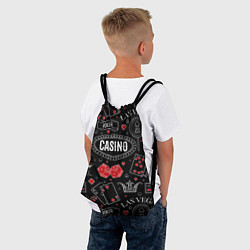 Рюкзак-мешок Casino, цвет: 3D-принт — фото 2