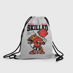 Рюкзак-мешок Skilled and lucky ball, цвет: 3D-принт