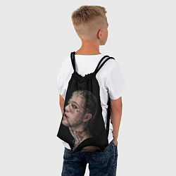 Рюкзак-мешок Lil Peep: Dark Angel, цвет: 3D-принт — фото 2