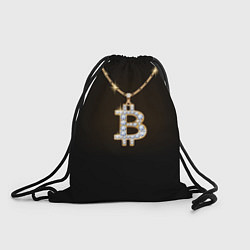 Рюкзак-мешок Бриллиантовый биткоин, цвет: 3D-принт