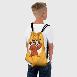 Рюкзак-мешок Woot Dab, цвет: 3D-принт — фото 2