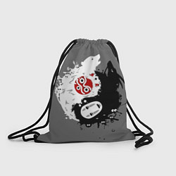 Рюкзак-мешок Принцесса Мононокэ, цвет: 3D-принт
