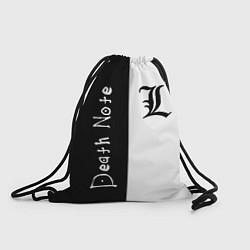 Рюкзак-мешок Death Note 2, цвет: 3D-принт