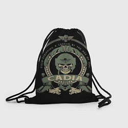 Рюкзак-мешок Вархаммер - Cadia skull, цвет: 3D-принт