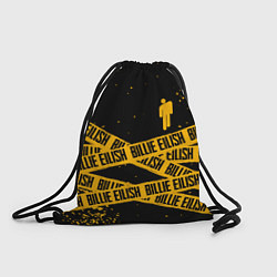 Мешок для обуви BILLIE EILISH: Yellow & Black Tape