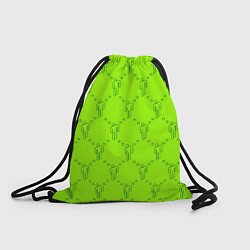 Рюкзак-мешок Billie Eilish: Acid Pattern, цвет: 3D-принт
