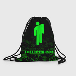 Мешок для обуви Billie Eilish: Green Manikin