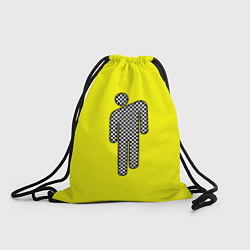 Рюкзак-мешок Billie Eilish: Grid Manikin, цвет: 3D-принт