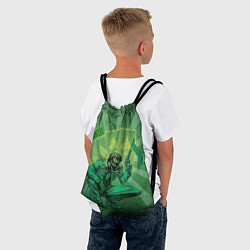 Рюкзак-мешок BANG!, цвет: 3D-принт — фото 2