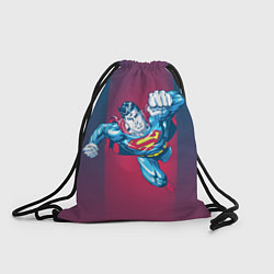 Рюкзак-мешок Superman, цвет: 3D-принт