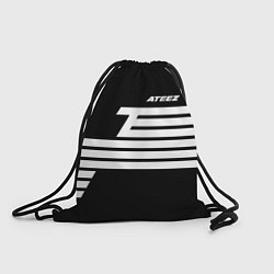 Рюкзак-мешок Ateez, цвет: 3D-принт