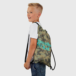 Рюкзак-мешок Образцовый мужик, цвет: 3D-принт — фото 2