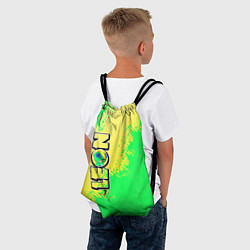 Рюкзак-мешок Brawl Stars leon, цвет: 3D-принт — фото 2