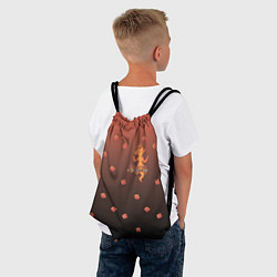 Рюкзак-мешок Flame Princess, цвет: 3D-принт — фото 2