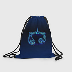 Рюкзак-мешок Знаки Зодиака Весы, цвет: 3D-принт