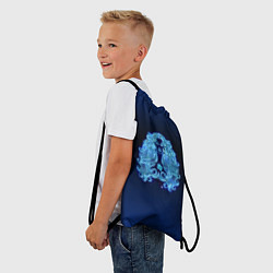 Рюкзак-мешок Знаки Зодиака Дева, цвет: 3D-принт — фото 2
