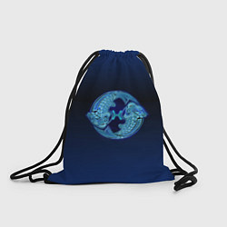 Рюкзак-мешок Знаки Зодиака Рыбы, цвет: 3D-принт