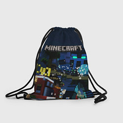 Рюкзак-мешок MINECRAFT, цвет: 3D-принт
