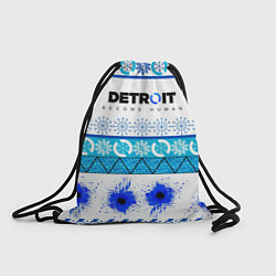 Рюкзак-мешок DETROIT: НОВОГОДНИЙ, цвет: 3D-принт