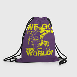 Рюкзак-мешок One Piece We Go World, цвет: 3D-принт