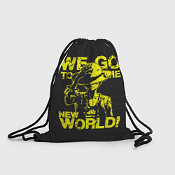 Рюкзак-мешок One Piece We Go World, цвет: 3D-принт