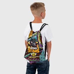 Рюкзак-мешок BRAWL STARS CROW, цвет: 3D-принт — фото 2