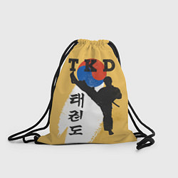 Рюкзак-мешок TKD, цвет: 3D-принт
