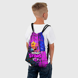 Рюкзак-мешок BRAWL STARS СЭНДИ, цвет: 3D-принт — фото 2