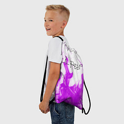 Рюкзак-мешок LIL PEEP FIRE, цвет: 3D-принт — фото 2