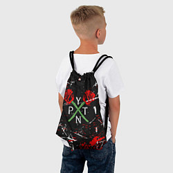 Рюкзак-мешок Payton Moormeier: TikTok, цвет: 3D-принт — фото 2