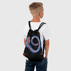 Рюкзак-мешок Морское чудо, цвет: 3D-принт — фото 2