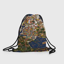 Рюкзак-мешок Герои 3 Карта, цвет: 3D-принт