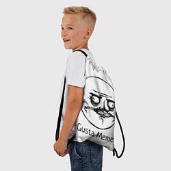 Рюкзак-мешок Gusta Meme, цвет: 3D-принт — фото 2