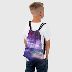 Рюкзак-мешок Фрактал космос, цвет: 3D-принт — фото 2