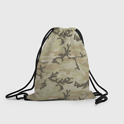 Рюкзак-мешок Камуфляж: осенний, цвет: 3D-принт