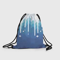 Рюкзак-мешок Пиксельные сливки, цвет: 3D-принт