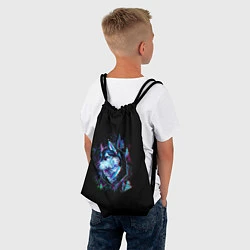 Рюкзак-мешок Wolf, цвет: 3D-принт — фото 2