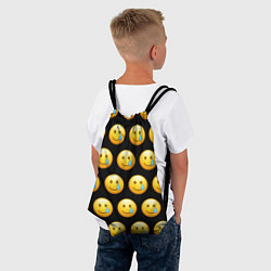 Рюкзак-мешок New Emoji, цвет: 3D-принт — фото 2