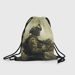 Рюкзак-мешок Военный, цвет: 3D-принт