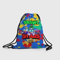 Рюкзак-мешок BRAWL STARS 2020, цвет: 3D-принт