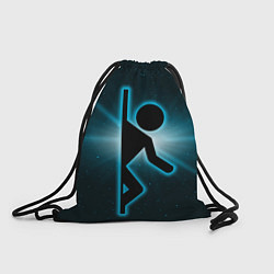 Рюкзак-мешок Portal space, цвет: 3D-принт