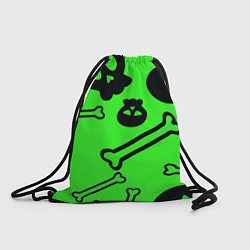 Рюкзак-мешок Черепа, цвет: 3D-принт