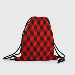 Рюкзак-мешок Кубики, цвет: 3D-принт