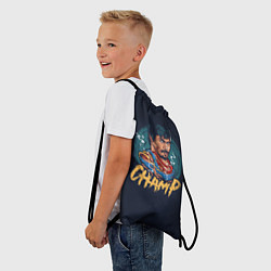 Рюкзак-мешок Champ, цвет: 3D-принт — фото 2