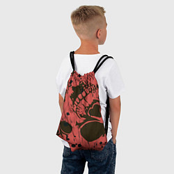 Рюкзак-мешок Черепа, цвет: 3D-принт — фото 2