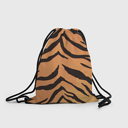 Рюкзак-мешок Тигриный камуфляж, цвет: 3D-принт